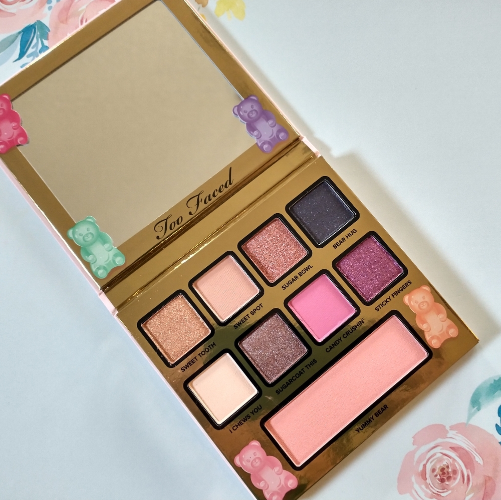 Brand New Too Faced Yummy Gummy Eye & Cheek Eyeshadow Palette
